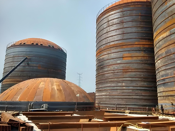 辽宁焦粉钢板仓